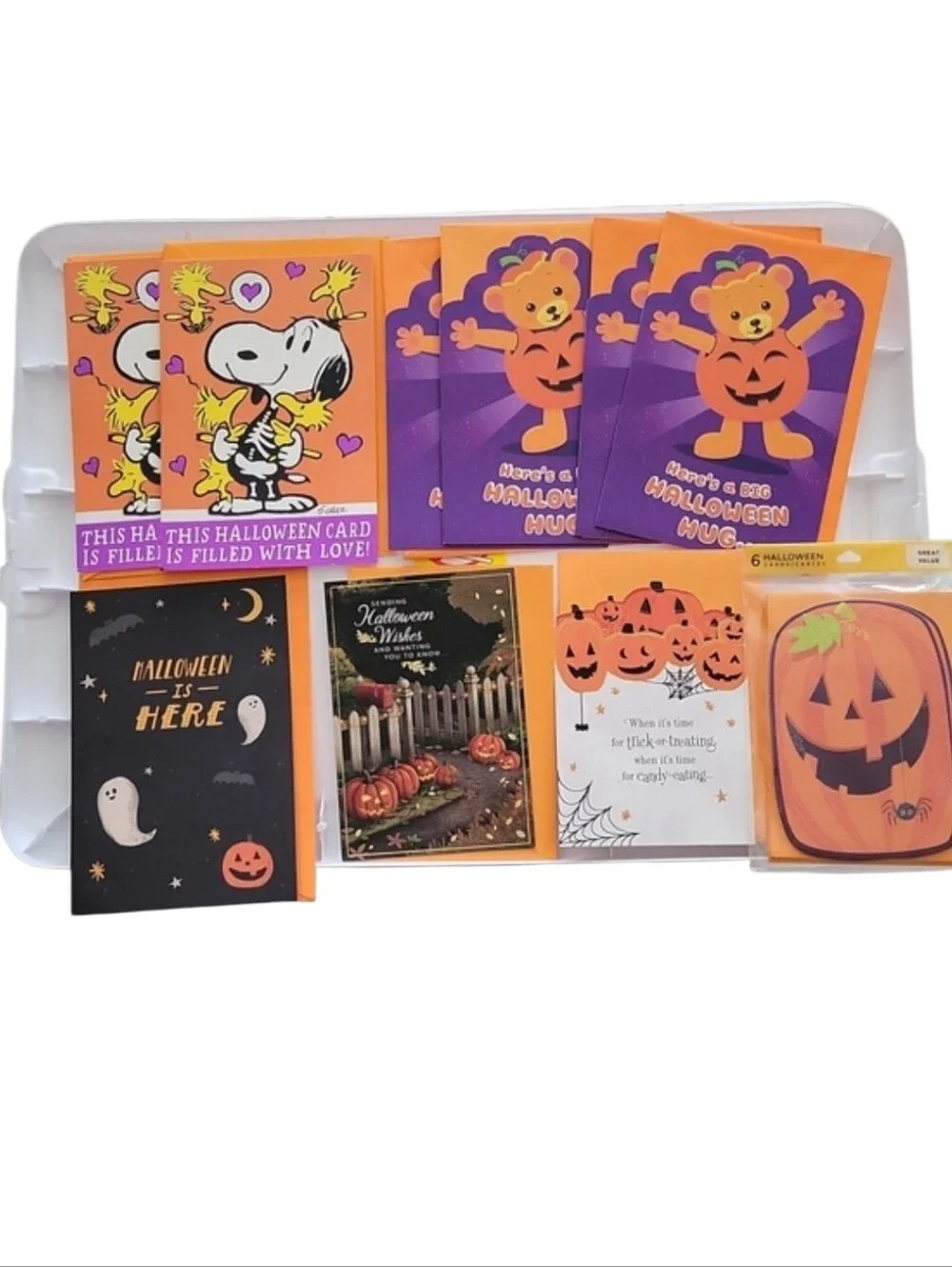 Hallmark Halloween Greeting Cards Variety Bundle Set Of 34